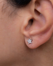 Zircon Star (01) Earring