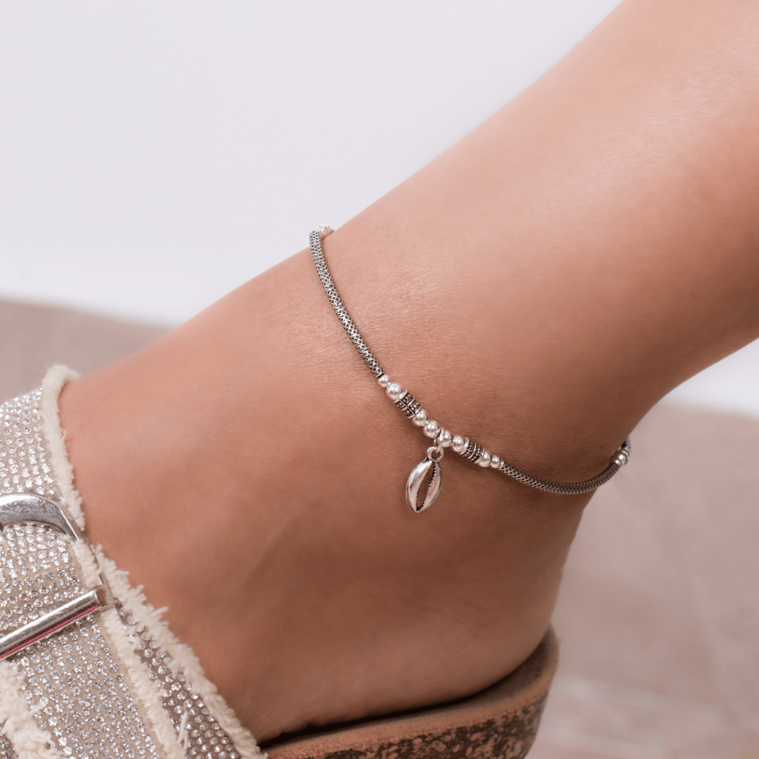 Indian Shell Anklet
