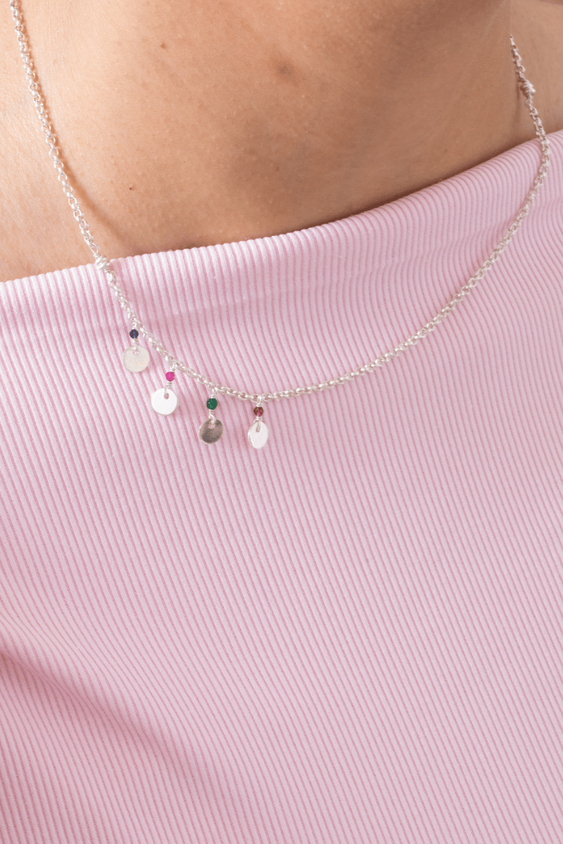 Colored Barq Necklace