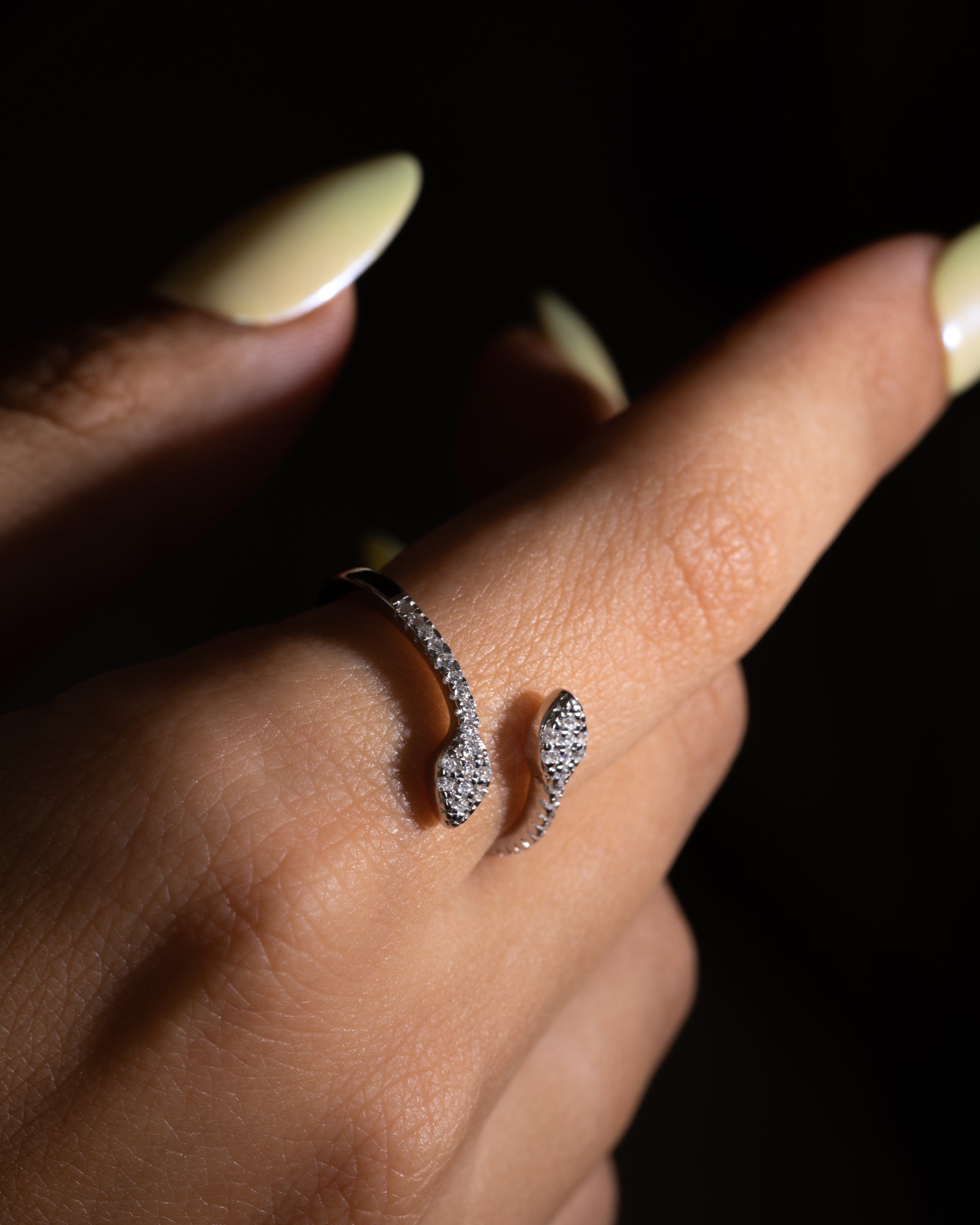Zircon Snake ( 01) Ring