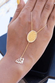 Zircon Qur2an (02) Gold Plated Necklace