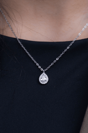 Zircon Oval (04) Necklace