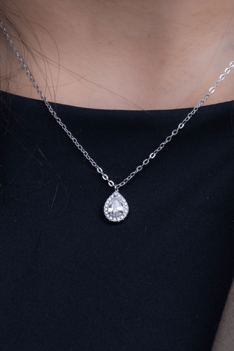 Zircon Oval (04) Necklace