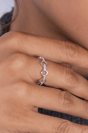 Zircon Diamond (0168) Ring