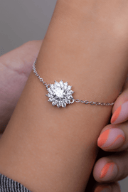 Zircon Flower (06) Bracelet