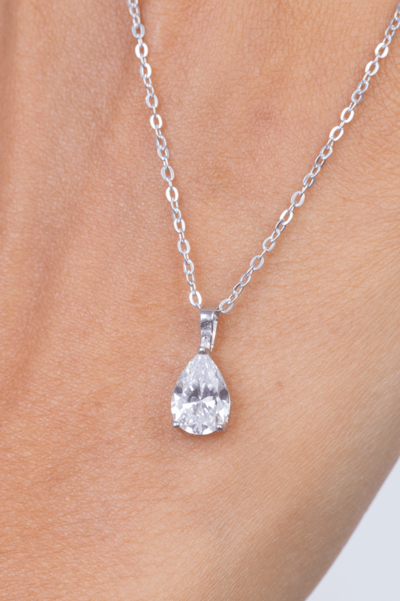 Zircon Oval (07) Necklace
