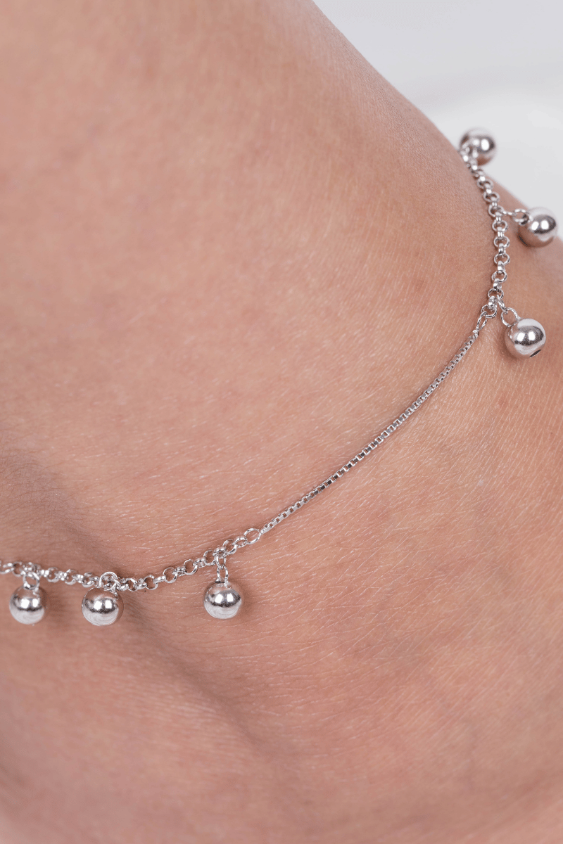 Plain Balls Anklet