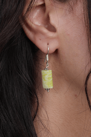 Jade Lemon Earring
