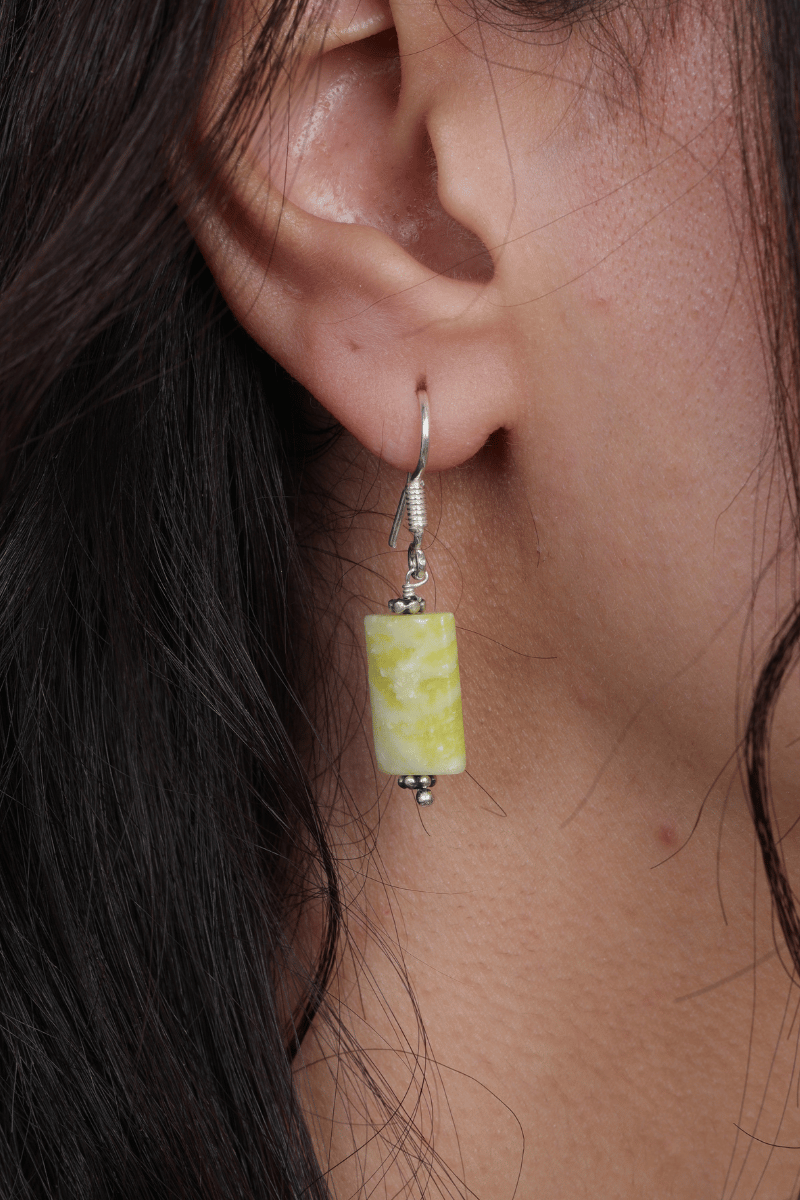 Jade Limon Earring