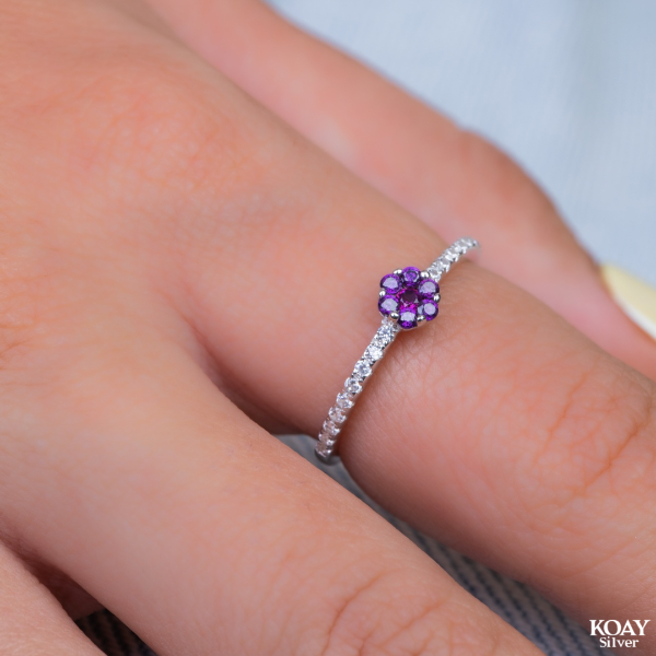 Zircon (097) Purple Ring