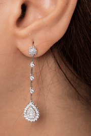Zircon Oval (06) Earring