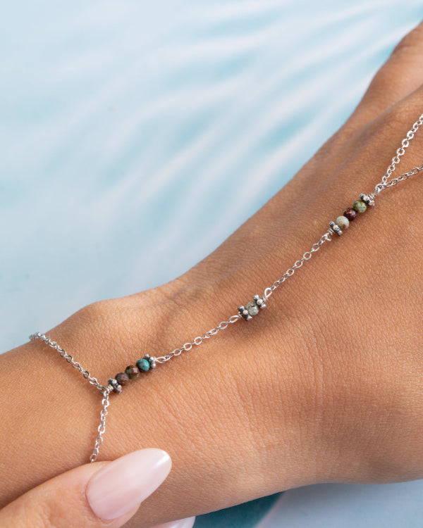 African turquoise handchain