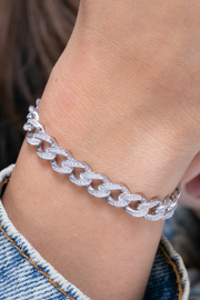 Zircon Gourmet Bracelet