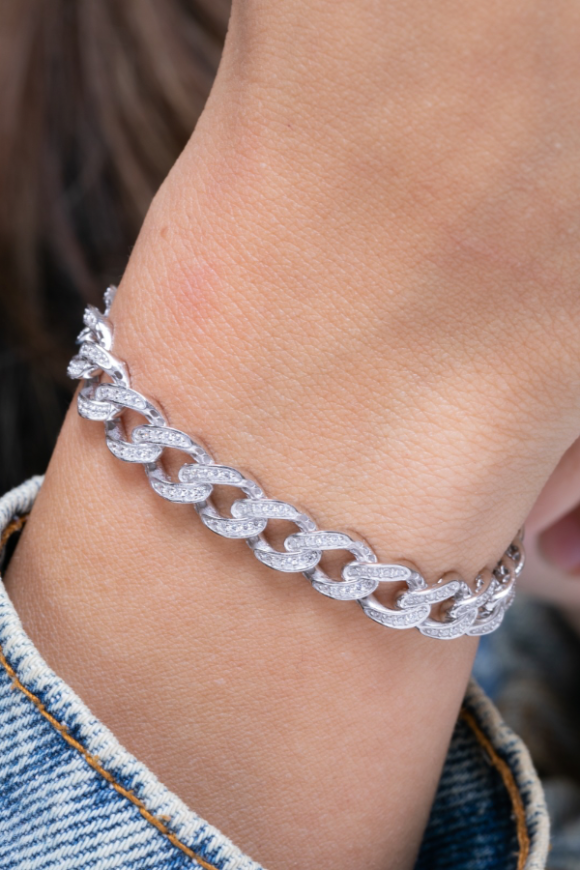Zircon Gourmet Bracelet
