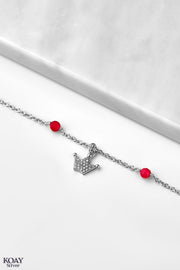 Pink Crown Bracelet