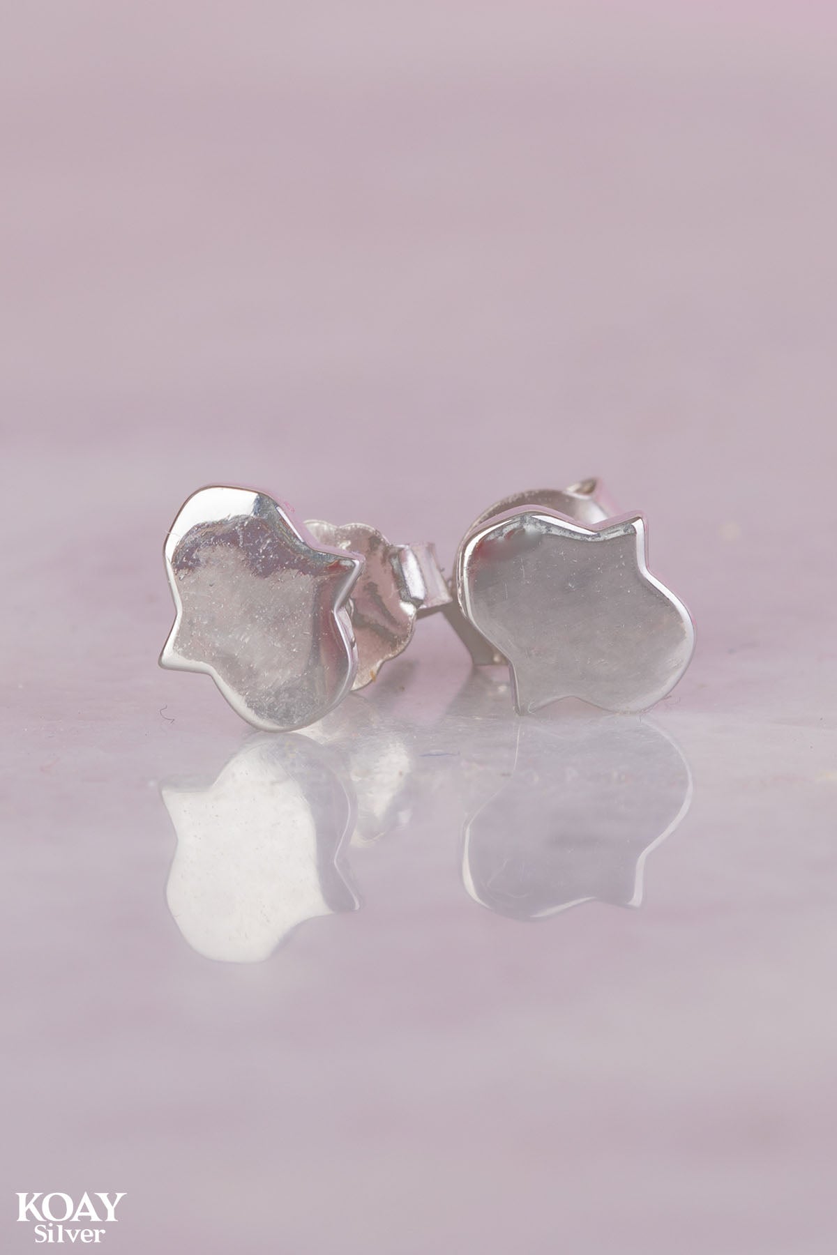 Plain Hand Earring