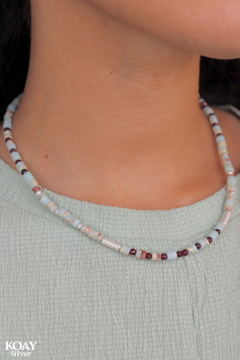 Jasper Mint Necklace