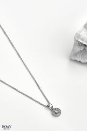 Circle Zircon Necklace