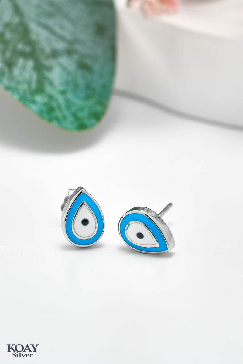 Oval Eye Earring