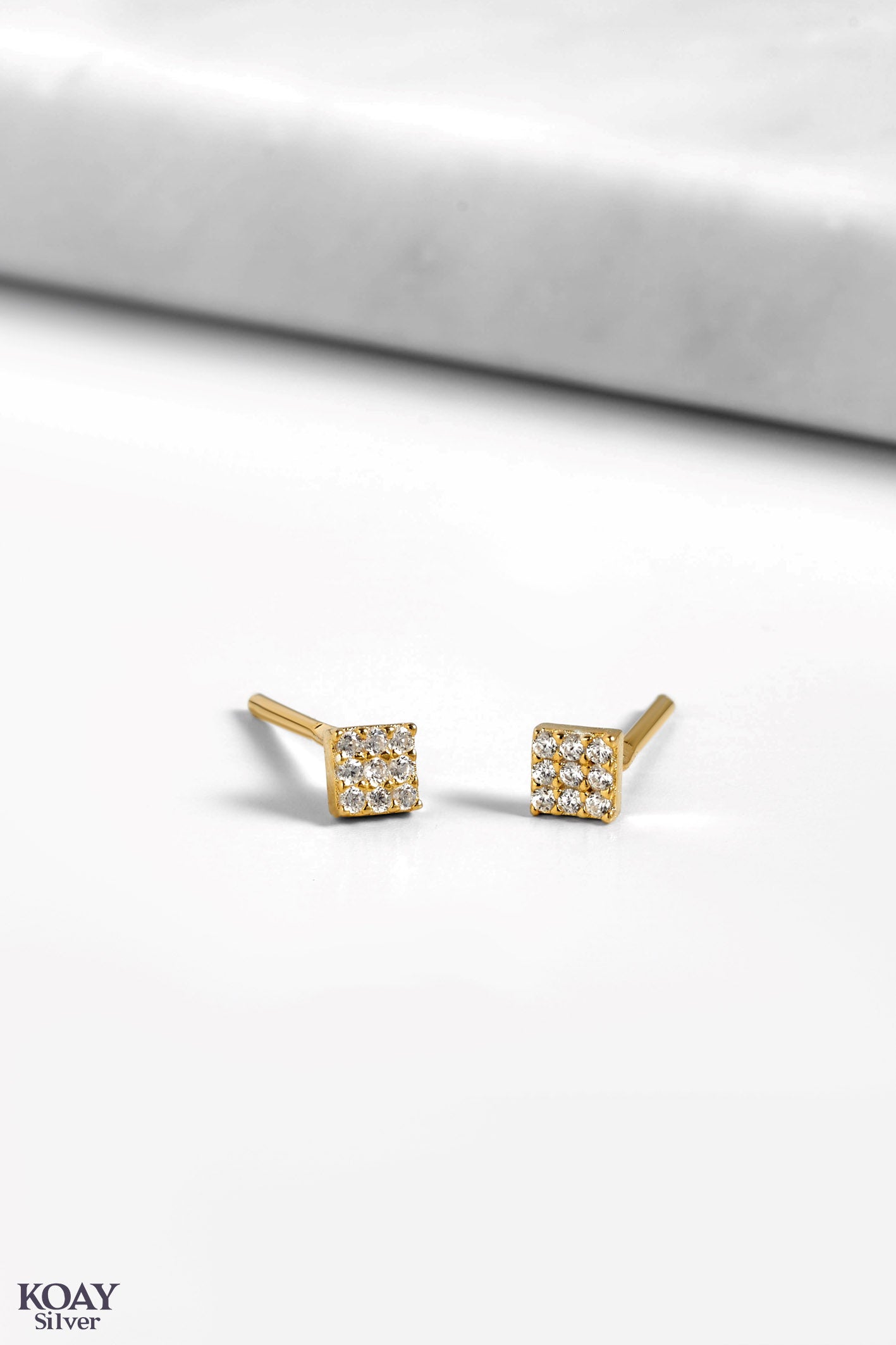 Zircon Earring (029) Diamond GP