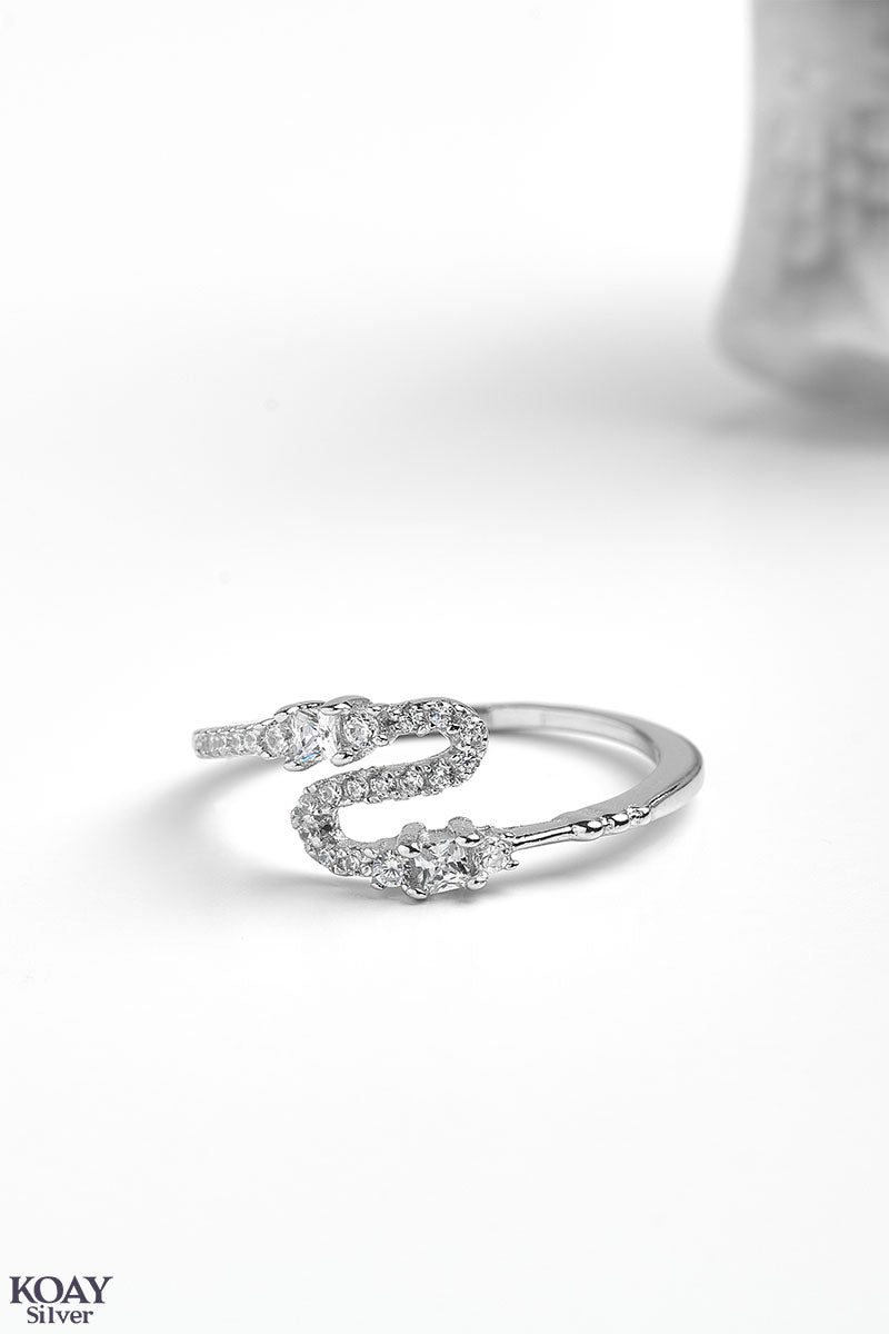 Zircon Wave Ring (056)
