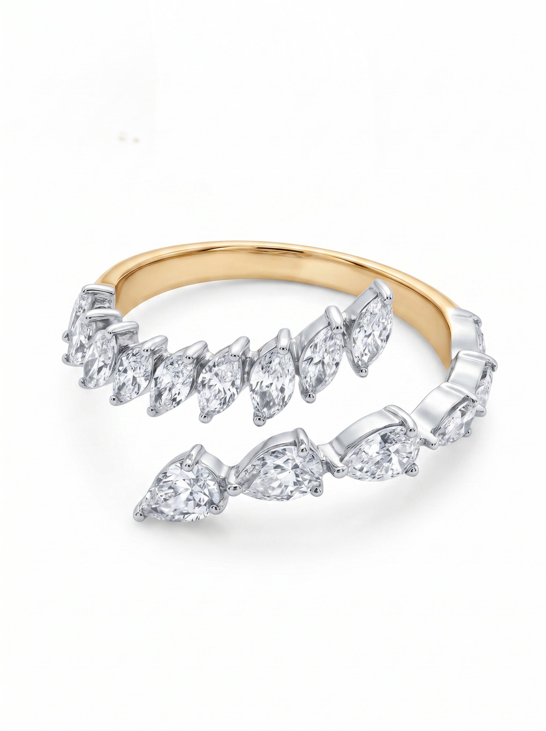 18K Gold Diamond Ring - RA14340