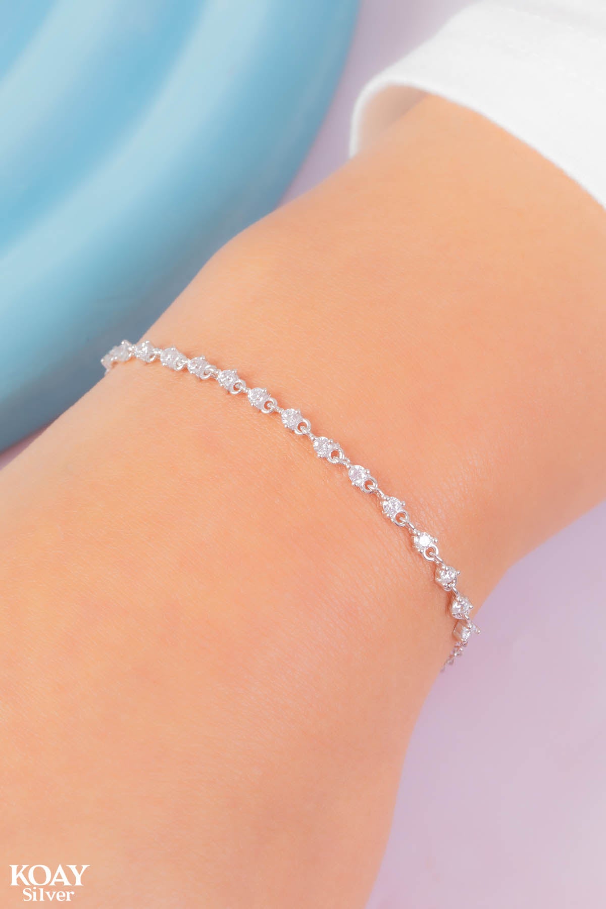 Zircons Bracelet (010-Zircon)