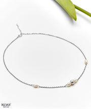Ball And Pearl Necklace