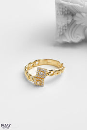 Zircon Gourmet Ring (03) GP