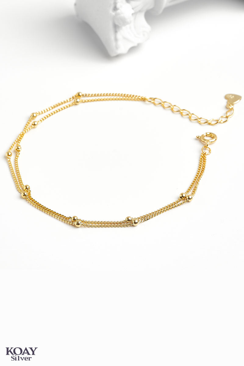 Balls Double Layer Bracelet - GP