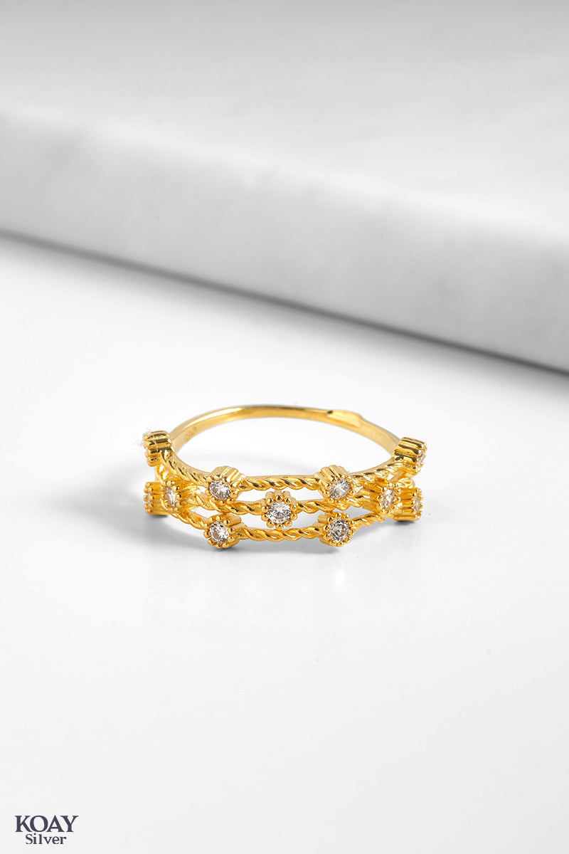 Zircon Triple Layer GP Ring