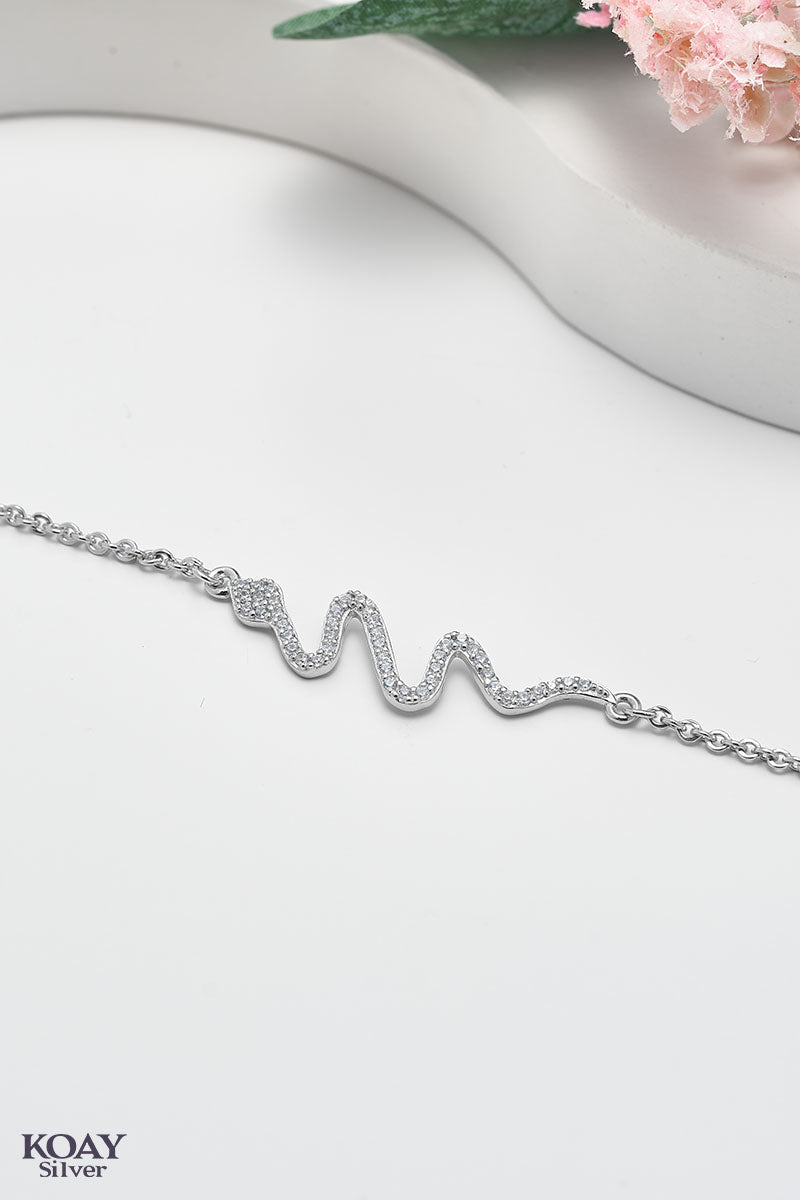 Zircon Snake Bracelet