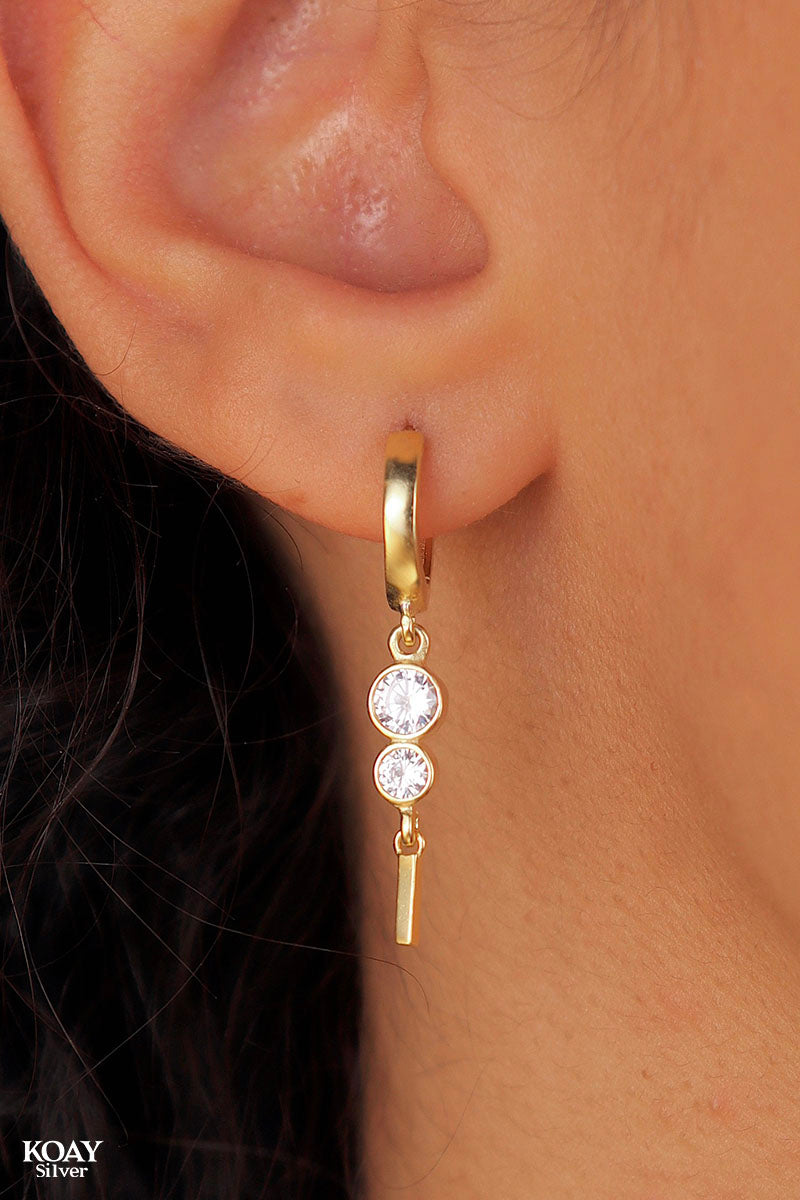 Zircon Hoop (022-GP)