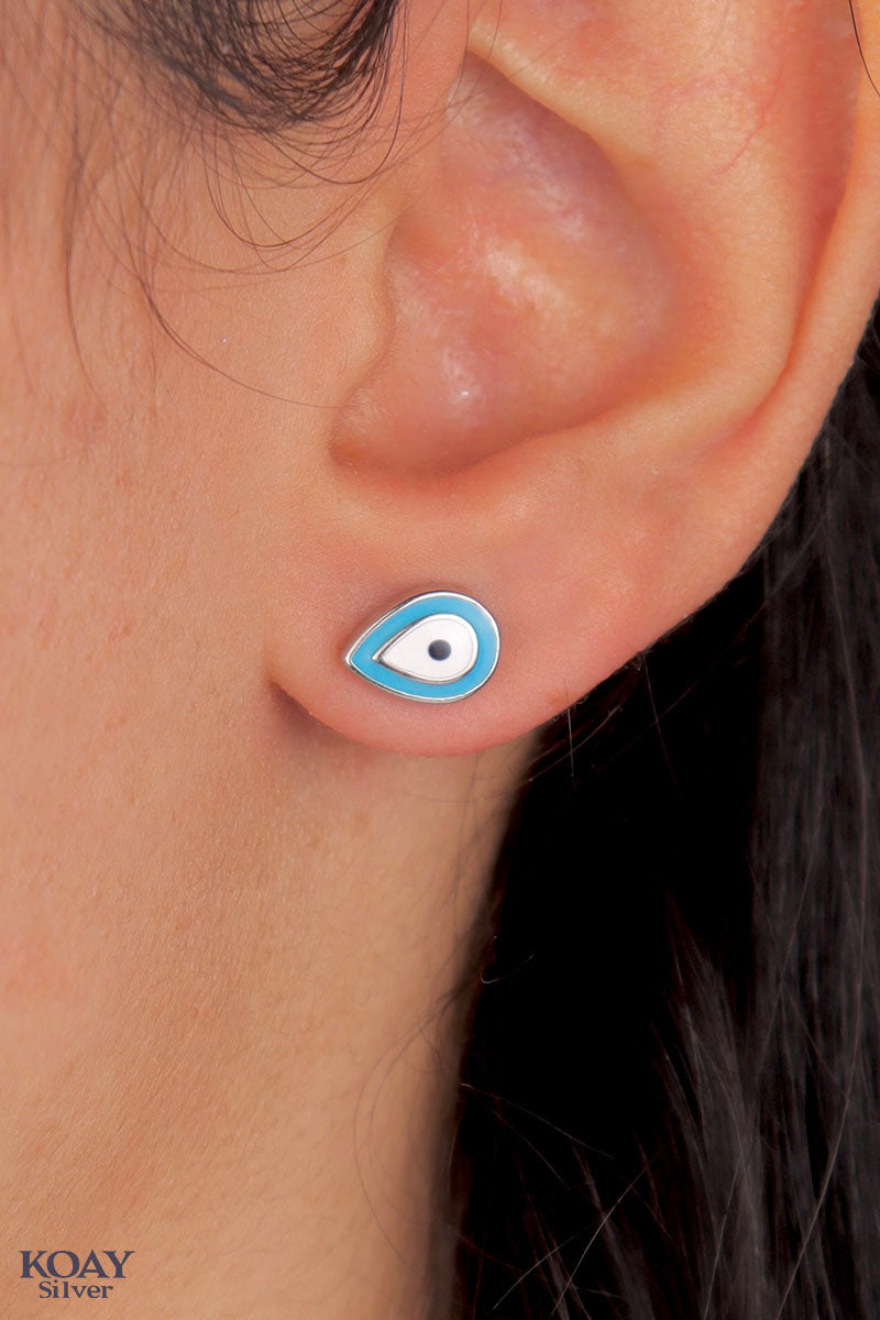 Oval Eye Earring