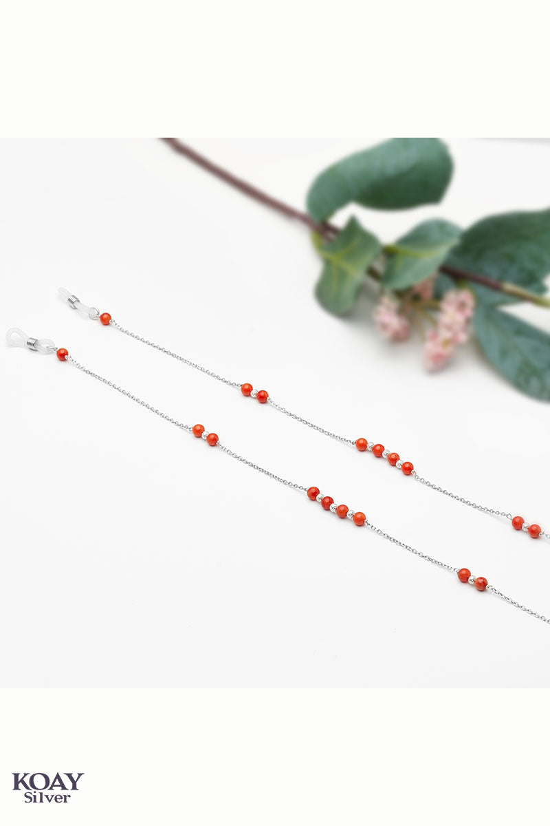 Orange Stones Cord