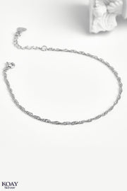 Twist Chain Anklet