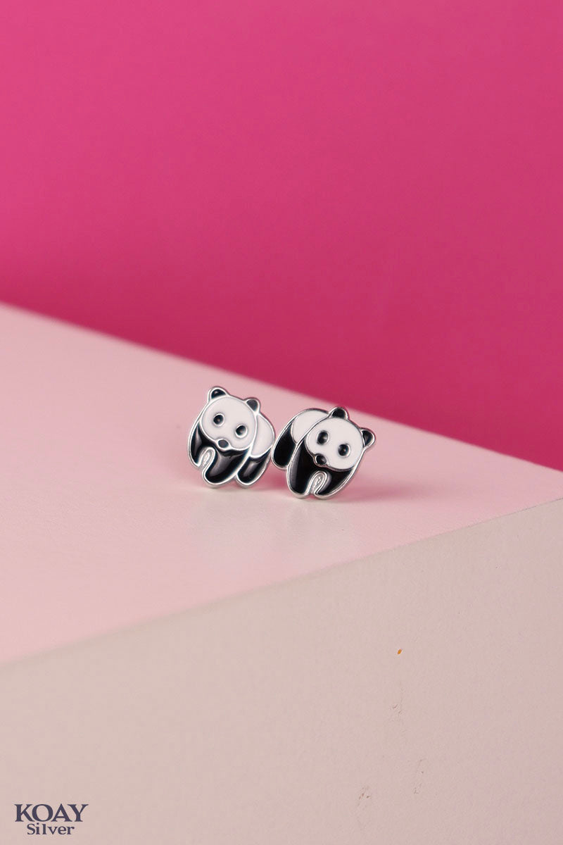 Panda Earring