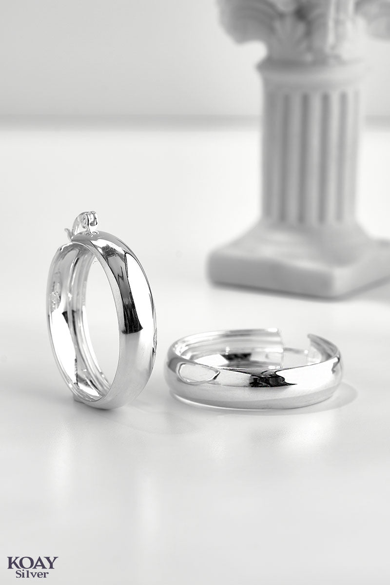Plain Hoop Earring