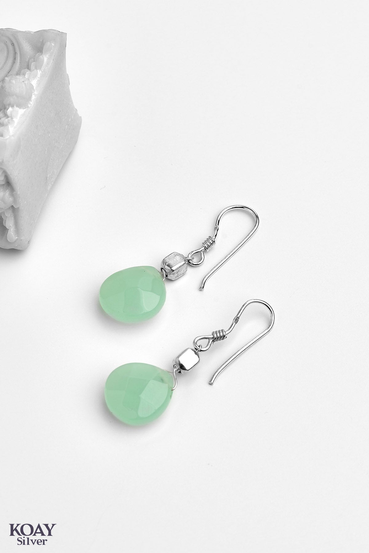 Mint green Earring