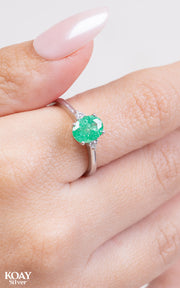 Zircon Ring (070) Green