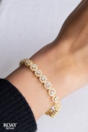 Zircons Bracelet (03) GP