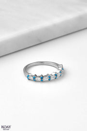 Zircon Ring (065-Turquoise)