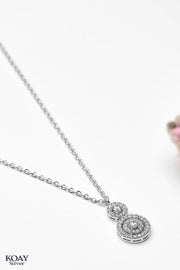 Zircon Circle (02-Necklace)