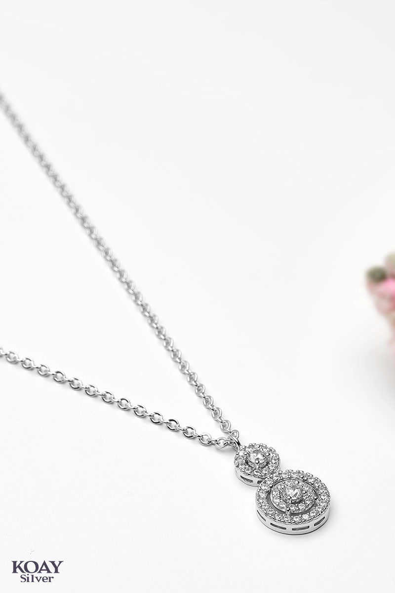 Zircon Circle (02-Necklace)