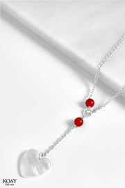 Heart Sadaf Necklace