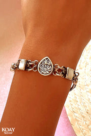 Oval & Square Khayal Bracelet