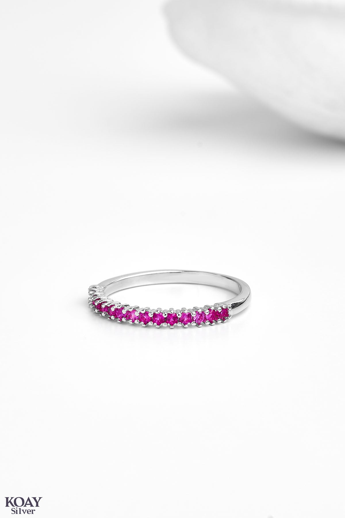 Zircon (071-Fuchsia) Ring