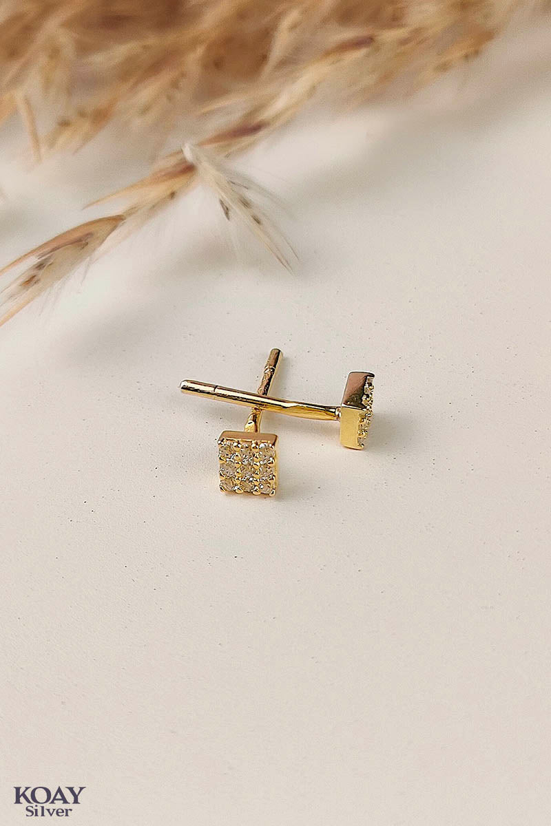 Zircon Earring (029) Diamond GP