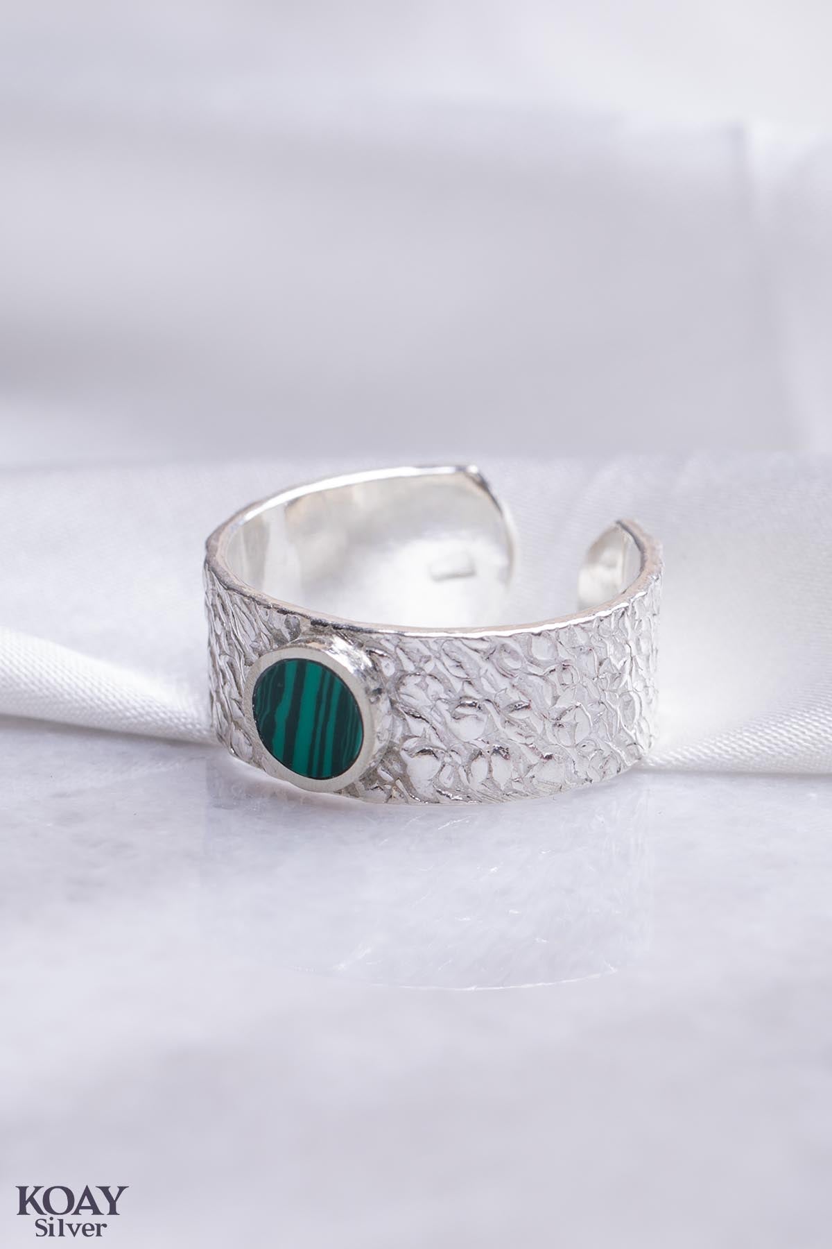 Barq Green Melacine Ring