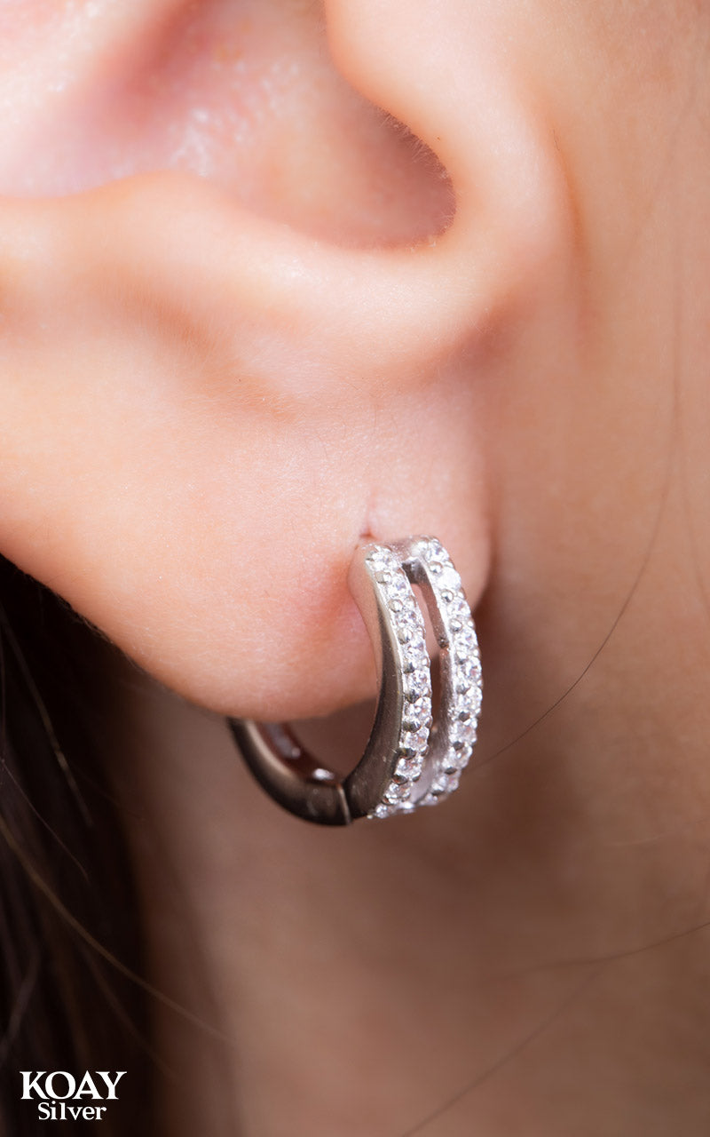 Zircon Double layer hoop E